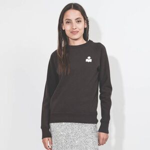 Isabel Marant Milla Sweatshirt in Faded Black, Size 36 FR/Size Small US